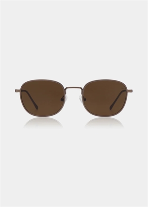 Hello solbrille Matte Brown A.Kjærbede